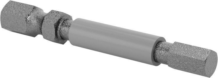 Darbeli Tornavidalar için Altıgen Uç, Elektrikli Aletler için 1/4" Altıgen Şaft, 5 mm Boyut