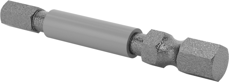 Darbeli Tornavidalar için Altıgen Uç, Elektrikli Aletler için 1/4" Altıgen Şaft, 5 mm Boyut