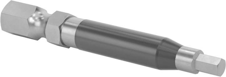 Darbeli Tornavidalar için Altıgen Uç, Elektrikli Aletler için 1/4" Altıgen Şaft, 3 mm Boyut