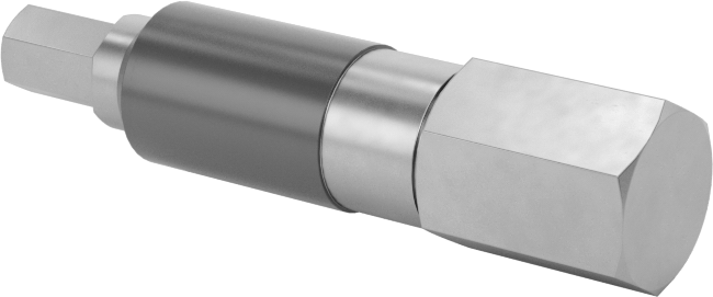 Darbeli Tornavidalar için Altıgen Uç, 1/4" Altıgen Şaft, 1/8" Boyut