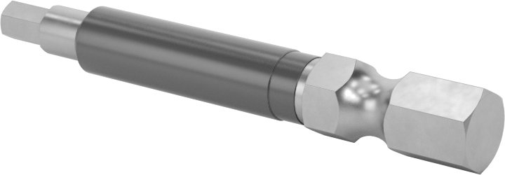 Darbeli Tornavidalar için Altıgen Uç, Elektrikli Aletler için 1/4" Altıgen Şaft, 1/8" Boyut