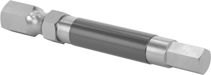Darbeli Tornavidalar için Altıgen Uç, Elektrikli Aletler için 1/4" Altıgen Şaft, 3/16" Boyut