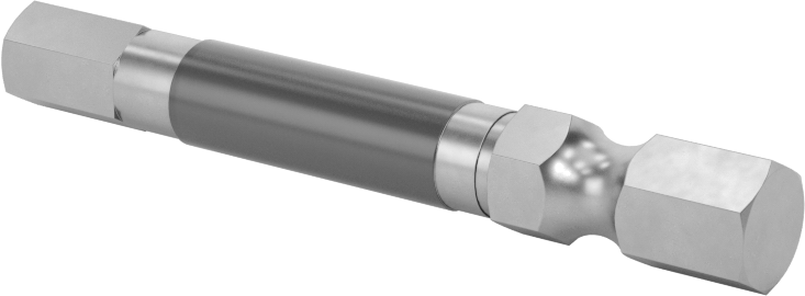 Darbeli Tornavidalar için Altıgen Uç, Elektrikli Aletler için 1/4" Altıgen Şaft, 7/32" Boyut