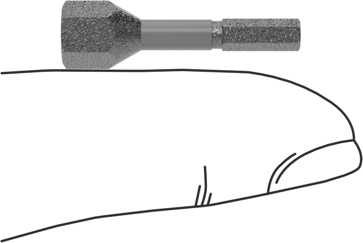 Darbeli Tornavidalar için Altıgen Uç, 1/4" Altıgen Şaft, 3 mm Boyut