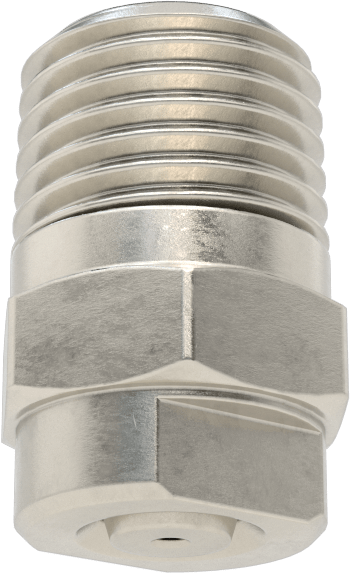 303 Paslanmaz Çelik Buhar Nozulu, 1/4 NPT Erkek, 10 PSI'da 2,4 lbs./saat Kapasite