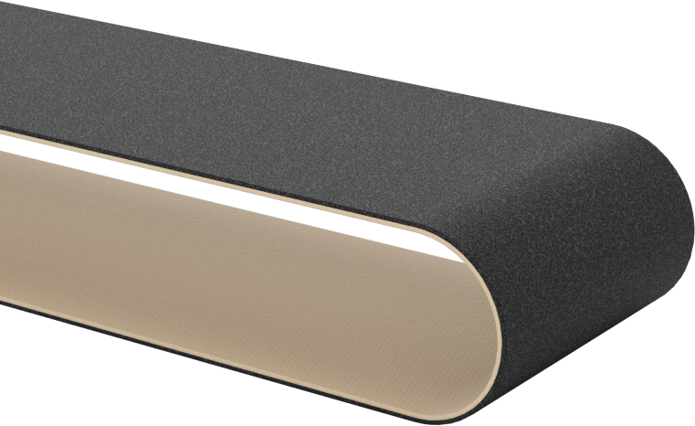 Alüminyum için Zımpara Bandı, Yumuşak Metal ve Metal Olmayan Malzemeler, 80 Kum, 1“ Genişlik x 42” Uzunluk