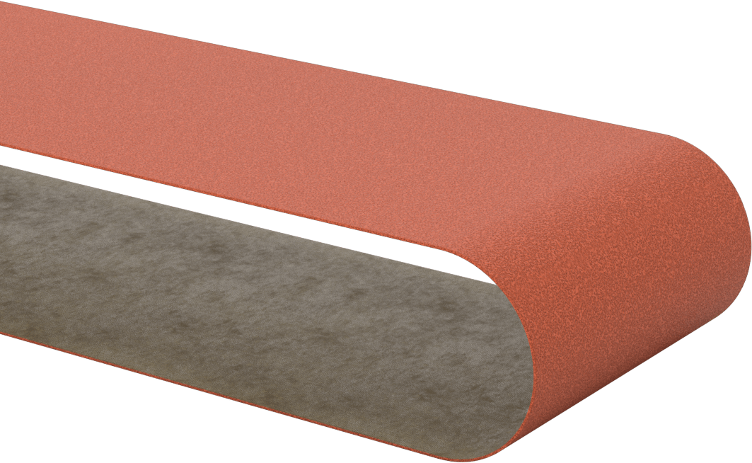 Paslanmaz Çelik ve Sert Metaller için Zımpara Bandı, 120 Kum, 4“ Genişlik x 36” Uzunluk