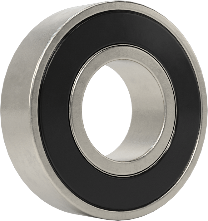 Gıda ve İçecek için 440C Paslanmaz Çelik Bilyalı Rulman, Sızdırmaz, Ticaret No. R12-2RS, 3/4" Mil Çapı için