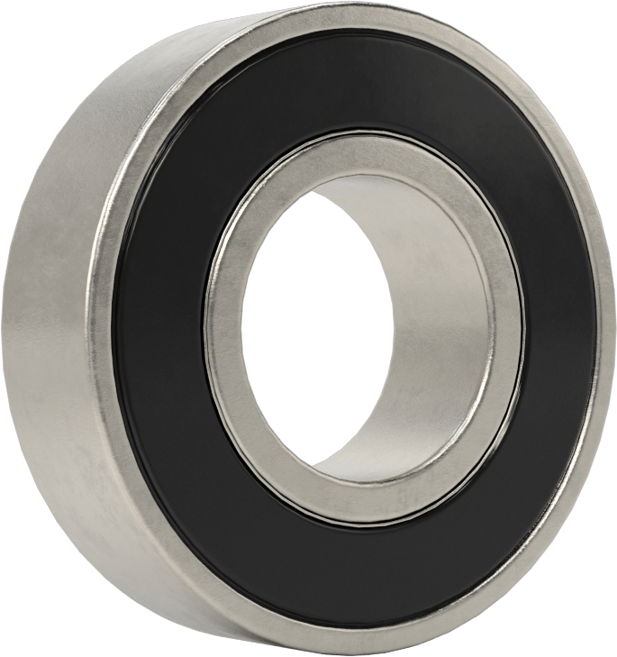Gıda ve İçecek için 440C Paslanmaz Çelik Bilyalı Rulman, Sızdırmaz, Ticaret No. R14-2RS, 7/8" Mil Çapı için