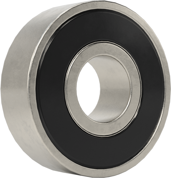 Gıda ve İçecek için 440C Paslanmaz Çelik Bilyalı Rulman, Sızdırmaz, Ticaret No. 6201-2RS, 12 mm Şaft Çapı için