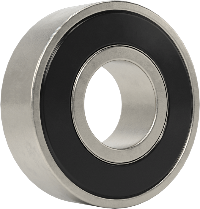 Gıda ve İçecek için 440C Paslanmaz Çelik Bilyalı Rulman, Sızdırmaz, Ticaret No. 6203-2RS, 17 mm şaft çapı için