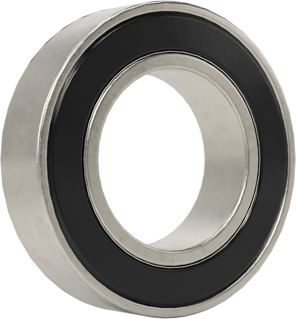Gıda ve İçecek için 440C Paslanmaz Çelik Bilyalı Rulman, Sızdırmaz, Ticaret No. 6801-2RS, 12 mm Şaft Çapı için