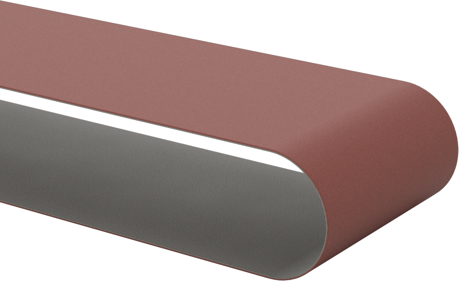 Tıkanmaya Dayanıklı Zımpara Bandı, Pürüzsüz Yüzey için, 120 Kum, 2-1/2“ Genişlik x 60” Uzunluk