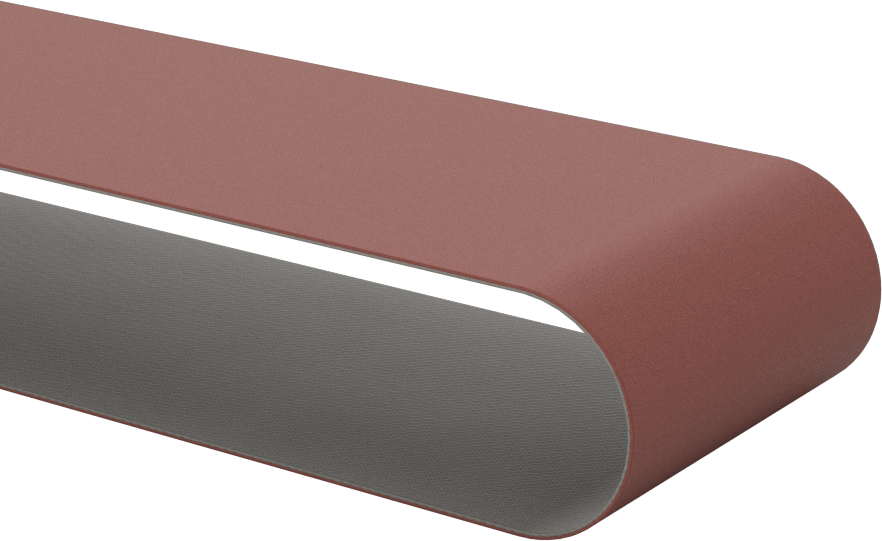 Tıkanmaya Dayanıklı Zımpara Bandı, Pürüzsüz Yüzey için, 120 Kum, 2“ Genişlik x 48” Uzunluk