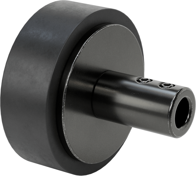 Zımpara Manşonları için Tambur, 1/2" Çaplı Dişsiz Mil Deliği, 3" Çap, 1" Uzunluk