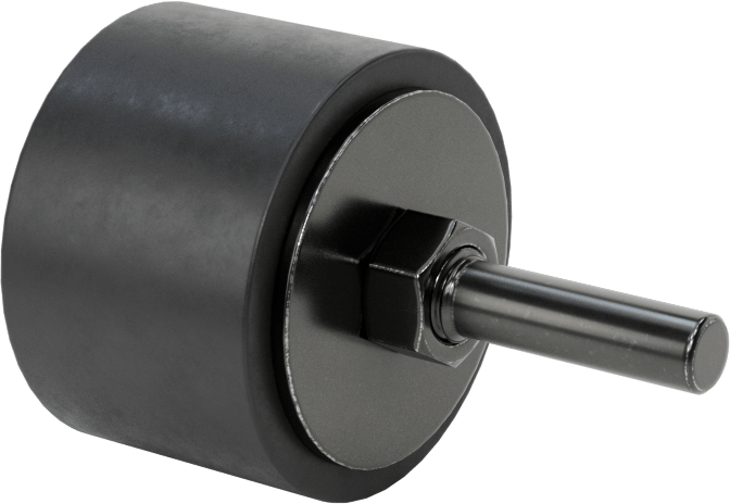 Zımpara Manşonları için Tambur, 1/4" Çaplı Şaft ile, 1-1/2" Çap, 1" Uzunluk