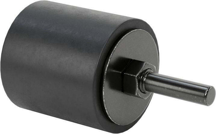 Zımpara Manşonları için Tambur, 1/4" Çaplı Şaft ile, 1-1/2" Çap, 1-1/2" Uzunluk