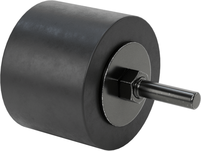 Zımpara Manşonları için Tambur, 1/4" Çaplı Şaft ile, 2 inç Çap, 1-1/2" Uzunluk