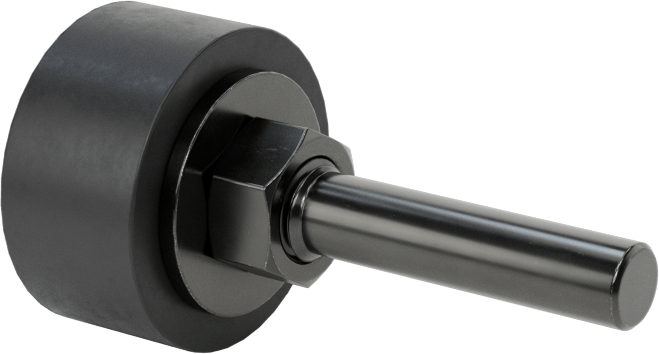 Zımpara Manşonları için Tambur, 1/4" Çaplı Şaft ile, 1" Çap, 1/2" Uzunluk