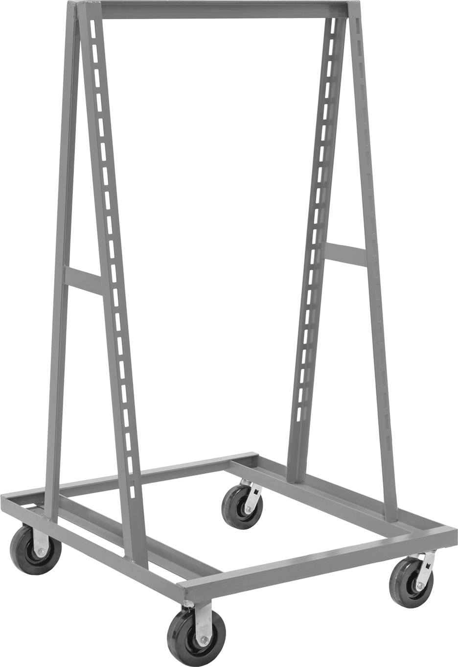Çerçeve, 2 Kullanılabilir Yüz, 35“ x 65-1/2” x 40-1/2" Mobil Boru Rafı için