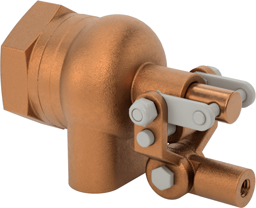 Su için Şamandıralı Vana Gövdesi, Buna-N Conta, Dönmeyen Piston, 1-1/2NPT Dişi Giriş