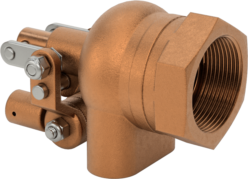 Su için Şamandıralı Vana Gövdesi, Buna-N Conta, Dönmeyen Piston, 1-1/2NPT Dişi Giriş