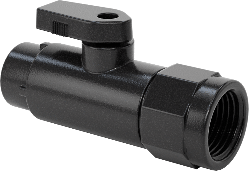 Kimyasallar için Açma/Kapama Vanası, Polipropilen, Adaptör, 1/4" Push-to-Connect x 1/2 NPT Dişi