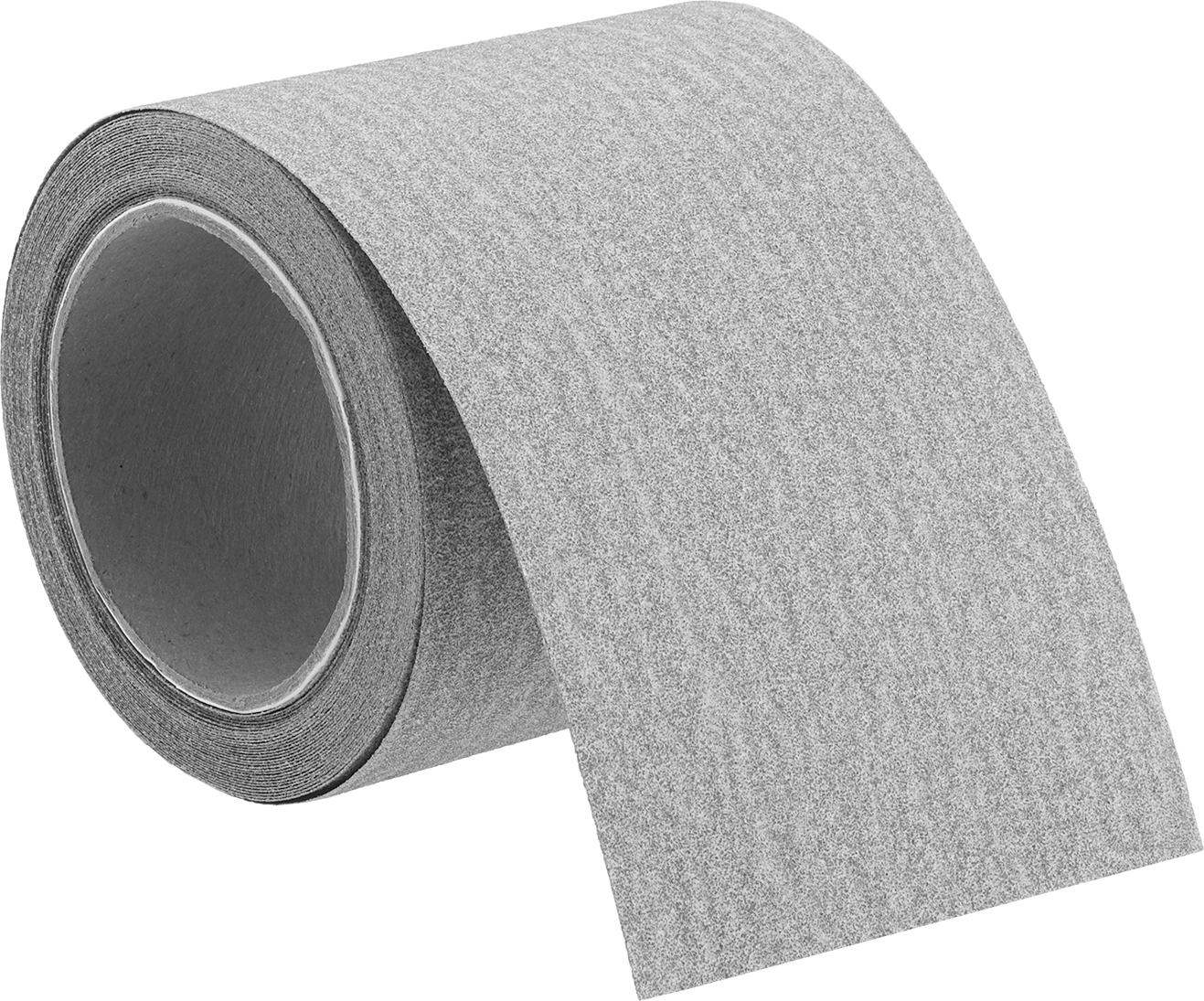 Yapışkan Sırtlı Zımpara Kağıdı, Pürüzlü Yüzey için, 2-3/4" Genişlik x 30 Fit Uzunluk Rulo