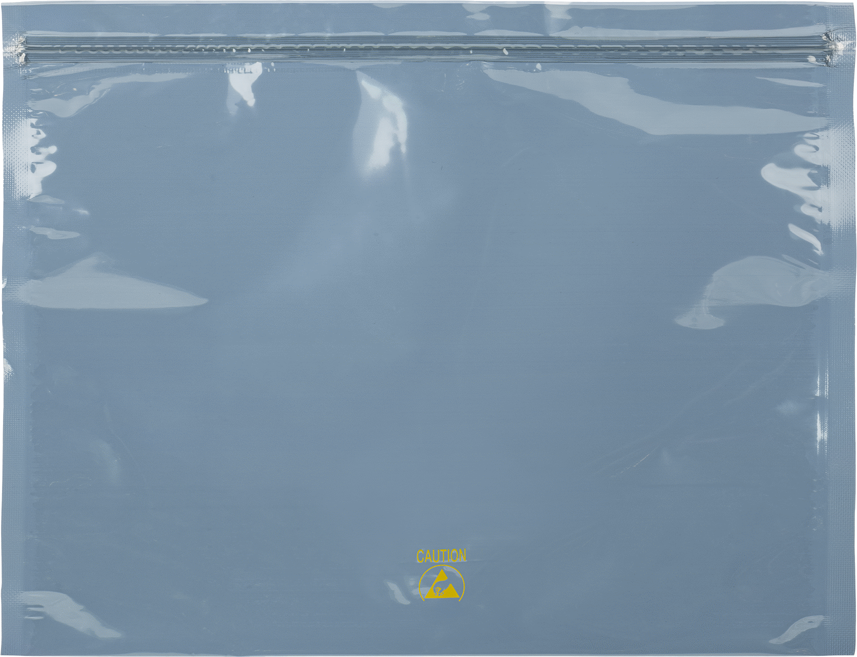 Statik Koruyucu Yeniden Kapatılabilir Torba, Alüminize Polyester Plastik Katman, 30 inç Genişlik, 23" Yükseklik