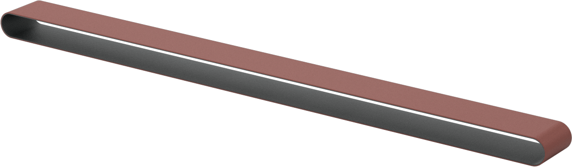 Kayışlı Zımpara Çubukları için Zımpara Kayışları, 3/4“ Genişlik x 20” Uzunluk, Pürüzsüz Yüzey için