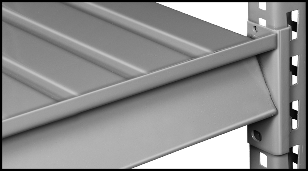 Powder-Coated Steel Shelf