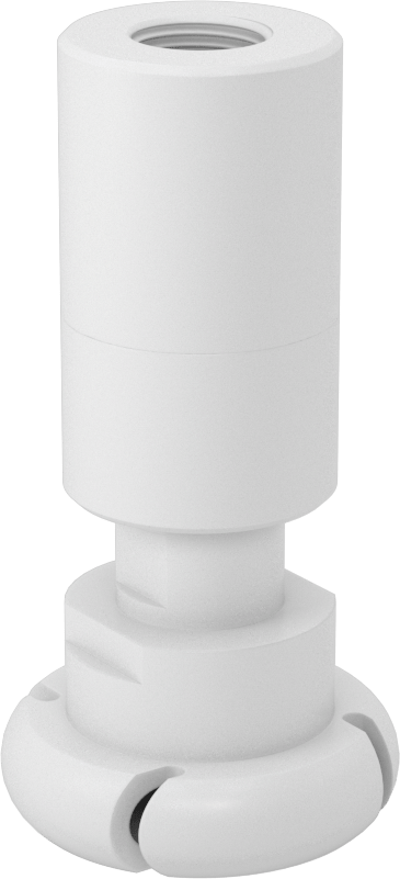 PTFE Dönen Tank Yıkama Nozulu, 3/8 NPT Dişi, 20 PSI'da 13,4 gpm Akış Hızı