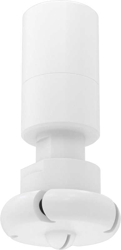 PTFE Dönen Tank Yıkama Nozulu, 3/8 NPT Dişi, 20 PSI'da 13,4 gpm Akış Hızı