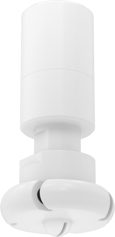 PTFE Dönen Tank Yıkama Nozulu, 3/8 NPT Dişi, 20 PSI'da 15,2 gpm Akış Hızı