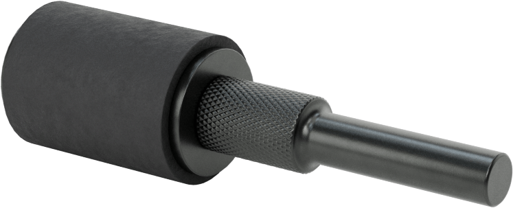 Zımpara Manşonları için Hızlı Değiştirilebilir Tambur, 1/4" Çaplı Şaft ile, 3/4 inç Çap, 1" Uzunluk