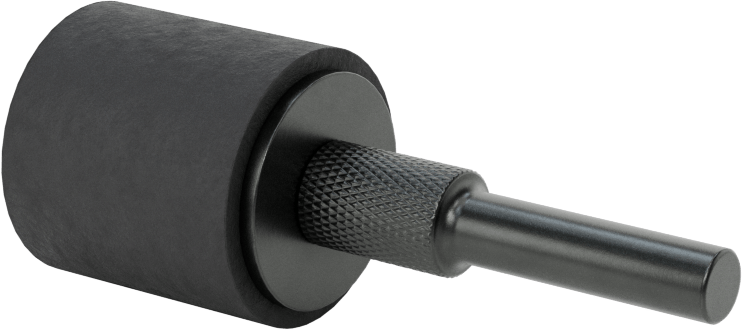 Zımpara Manşonları için Hızlı Değiştirilebilir Tambur, 1/4" Çaplı Şaft ile, 1" Çap, 1" Uzunluk