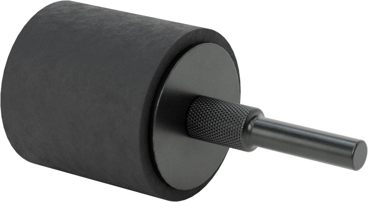 Zımpara Manşonları için Hızlı Değiştirilebilir Tambur, 1/4" Çaplı Şaft ile, 1-1/2" Çap, 1-1/2" Uzunluk