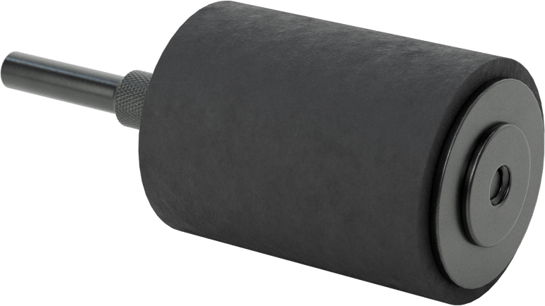 Zımpara Manşonları için Hızlı Değiştirilebilir Tambur, 1/4" Çaplı Şaft ile, 1-1/2" Çap, 2" Uzunluk