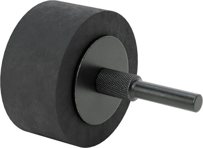Zımpara Manşonları için Hızlı Değiştirilebilir Tambur, 1/4" Çaplı Şaft ile, 2 inç Çap, 1" Uzunluk
