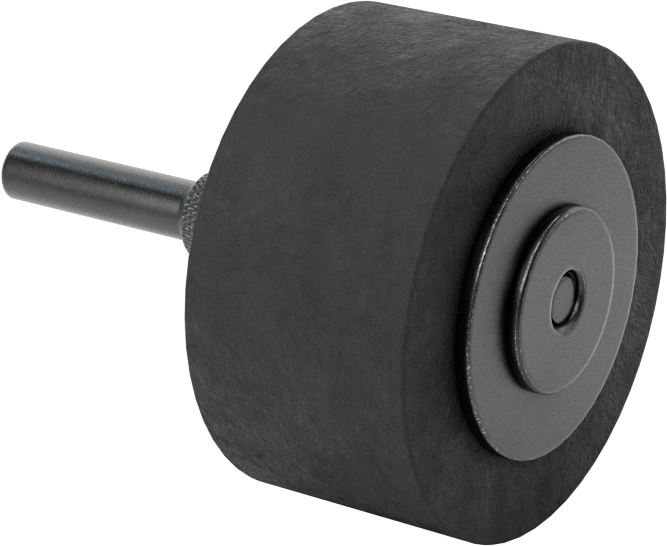 Zımpara Manşonları için Hızlı Değiştirilebilir Tambur, 1/4" Çaplı Şaft ile, 2 inç Çap, 1" Uzunluk