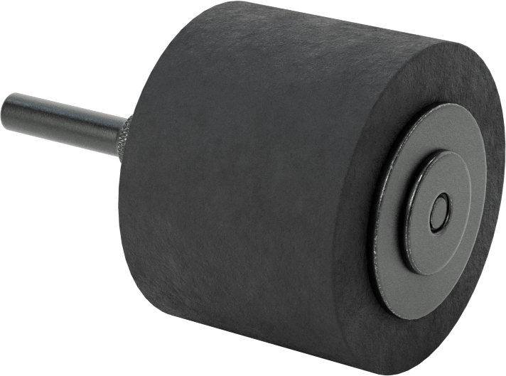 Zımpara Manşonları için Hızlı Değiştirilebilir Tambur, 1/4" Çaplı Şaft ile, 2 inç Çap, 1-1/2" Uzunluk