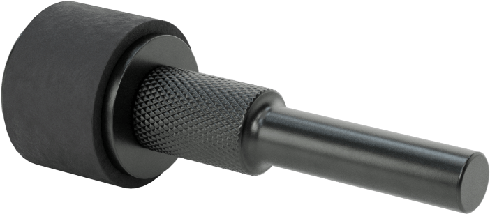 Zımpara Manşonları için Hızlı Değiştirilebilir Tambur, 1/4" Çaplı Şaft ile, 3/4 inç Çap, 1/2" Uzunluk