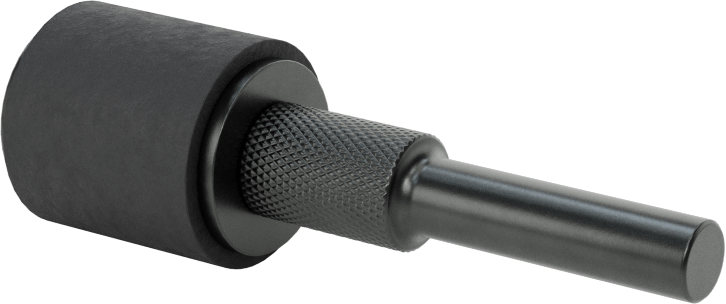 Zımpara Manşonları için Hızlı Değiştirilebilir Tambur, 1/4" Çaplı Şaft ile, 3/4 inç Çap, 3/4" Uzunluk