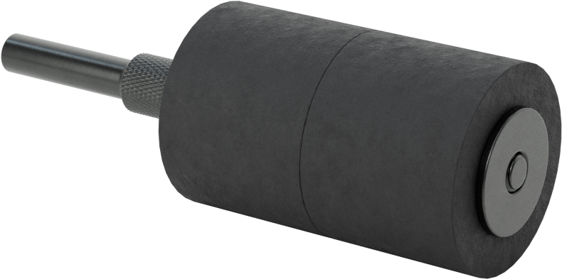 Zımpara Manşonları için Hızlı Değiştirilebilir Tambur, 1/4" Çaplı Şaft ile, 1-1/4" Çap, 2" Uzunluk