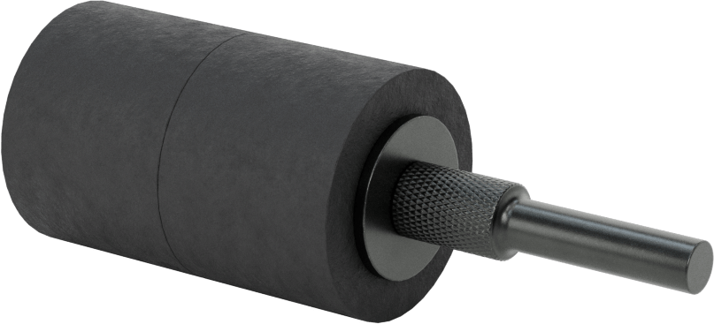 Zımpara Manşonları için Hızlı Değiştirilebilir Tambur, 1/4" Çaplı Şaft ile, 1-1/4" Çap, 2" Uzunluk