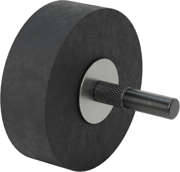 Zımpara Manşonları için Hızlı Değiştirilebilir Tambur, 3/8" Çaplı Şaft ile, 3" Çap, 1" Uzunluk