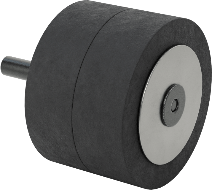 Zımpara Manşonları için Hızlı Değiştirilebilir Tambur, 3/8" Çaplı Şaft ile, 3" Çap, 2" Uzunluk