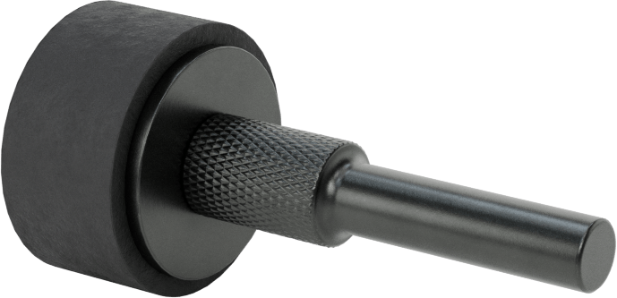 Zımpara Manşonları için Hızlı Değiştirilebilir Tambur, 1/4" Çaplı Şaft ile, 1" Çap, 1/2" Uzunluk