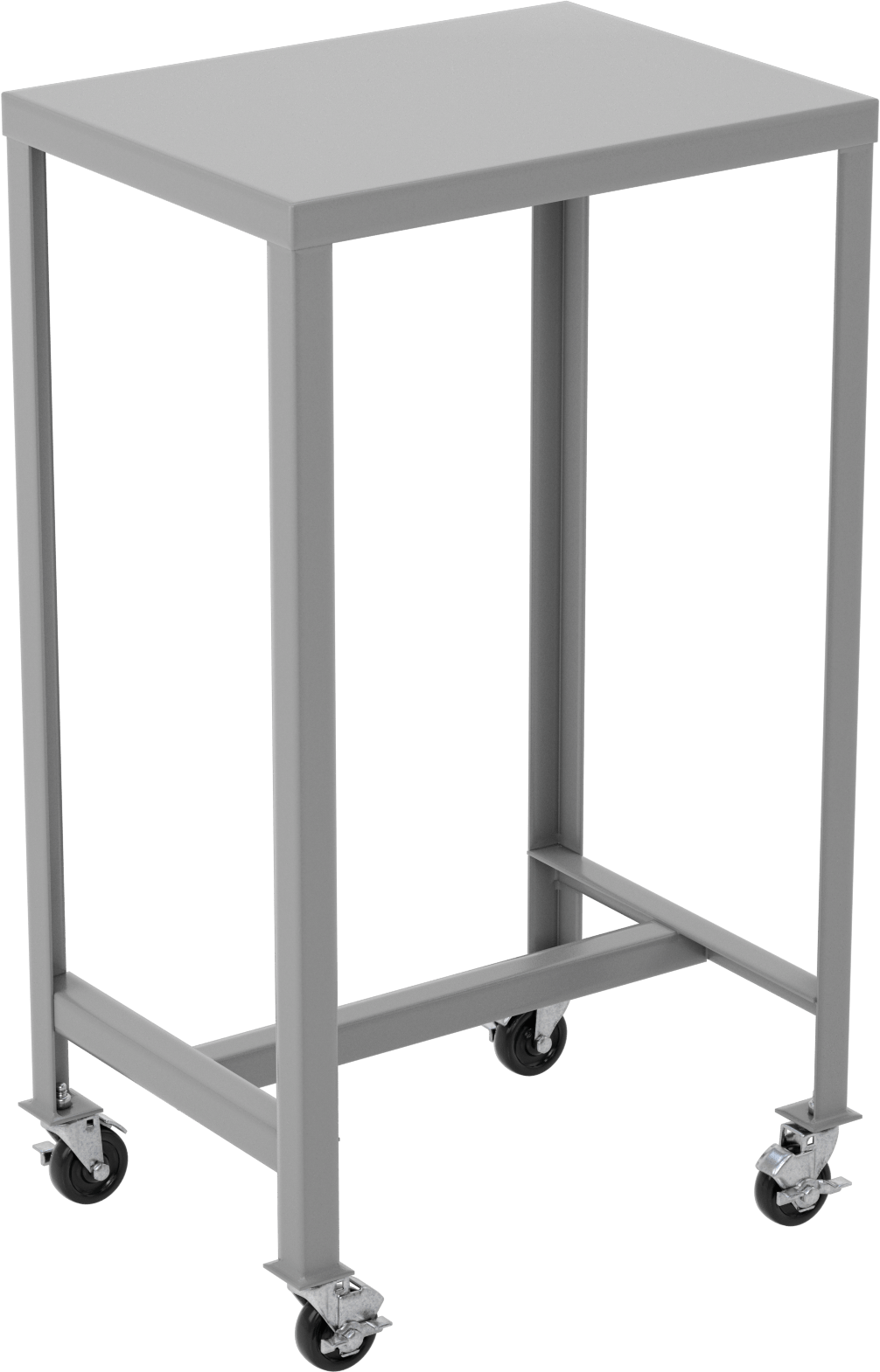 Çelik Masa, Mobil, 42“ Yükseklik x 24” Genişlik x 18" Derinlik