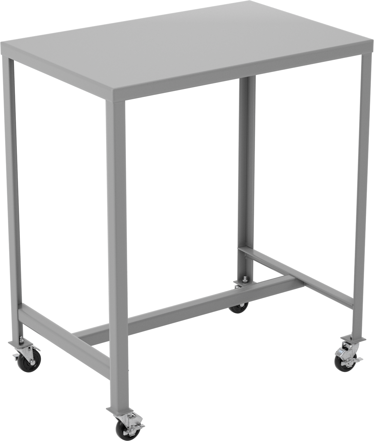 Çelik Masa, Mobil, 42“ Yükseklik x 36” Genişlik x 24" Derinlik